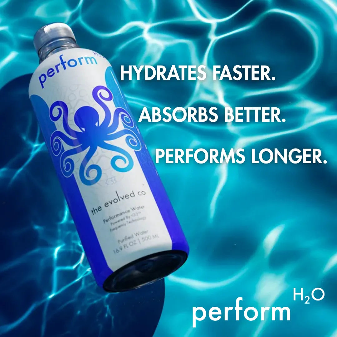 PerformH2O - Performance Water - Cellular Hydration - Electrolyte Enhanced - 16.9 FL OZ (Pack of 12)