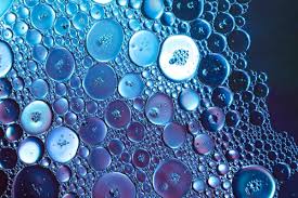 an image showing cells to display the importance of cellular hydration. the cells are blue in color and clumped together