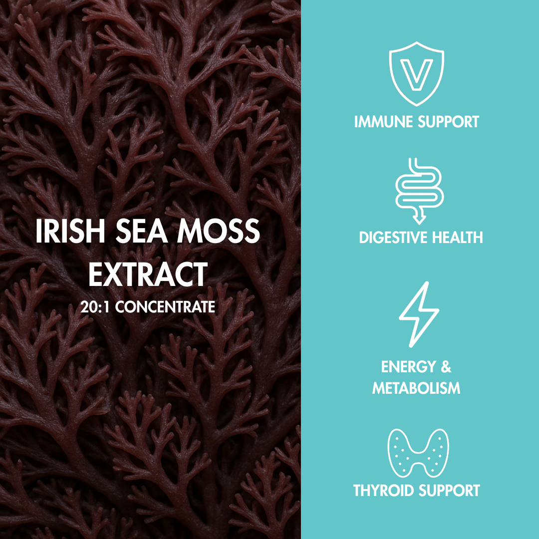 Irish Sea Moss - 60ct Gummies - Berry Bliss Flavor