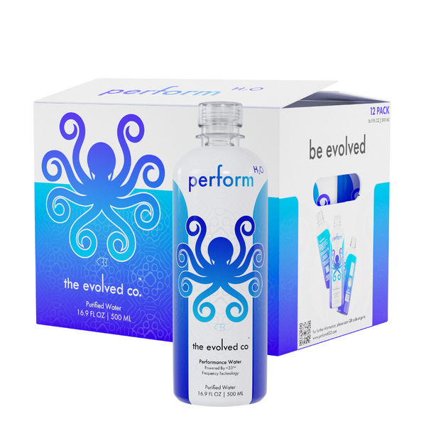 PerformH2O - Performance Water - Cellular Hydration - Electrolyte Enhanced - 16.9 FL OZ (Pack of 12)